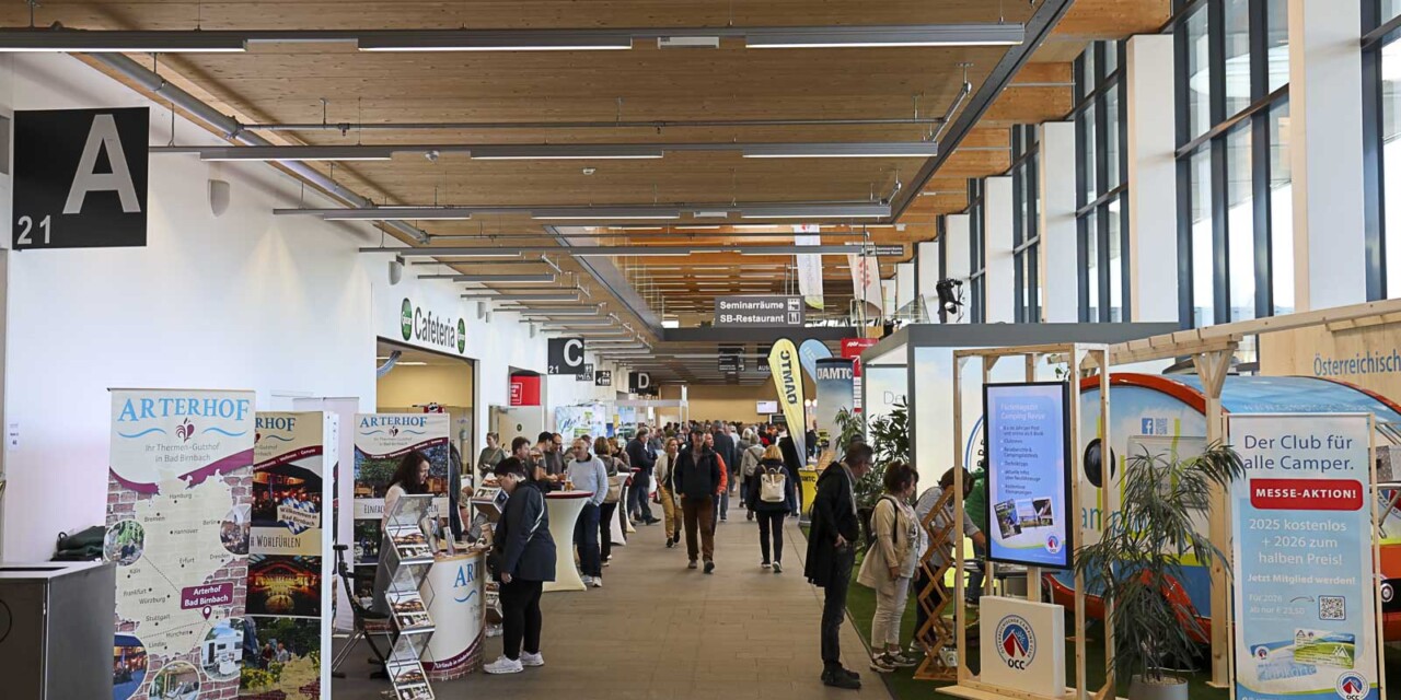 Die mobile Freizeitwelt auf dem Caravan Salon Austria 2025