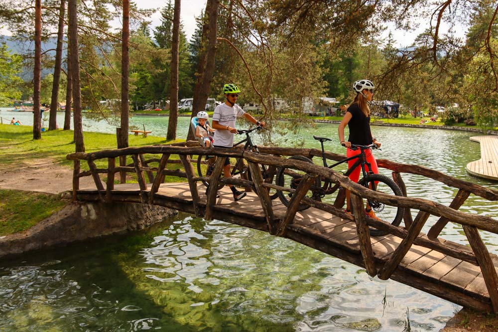 Camping Šobec Radfahren