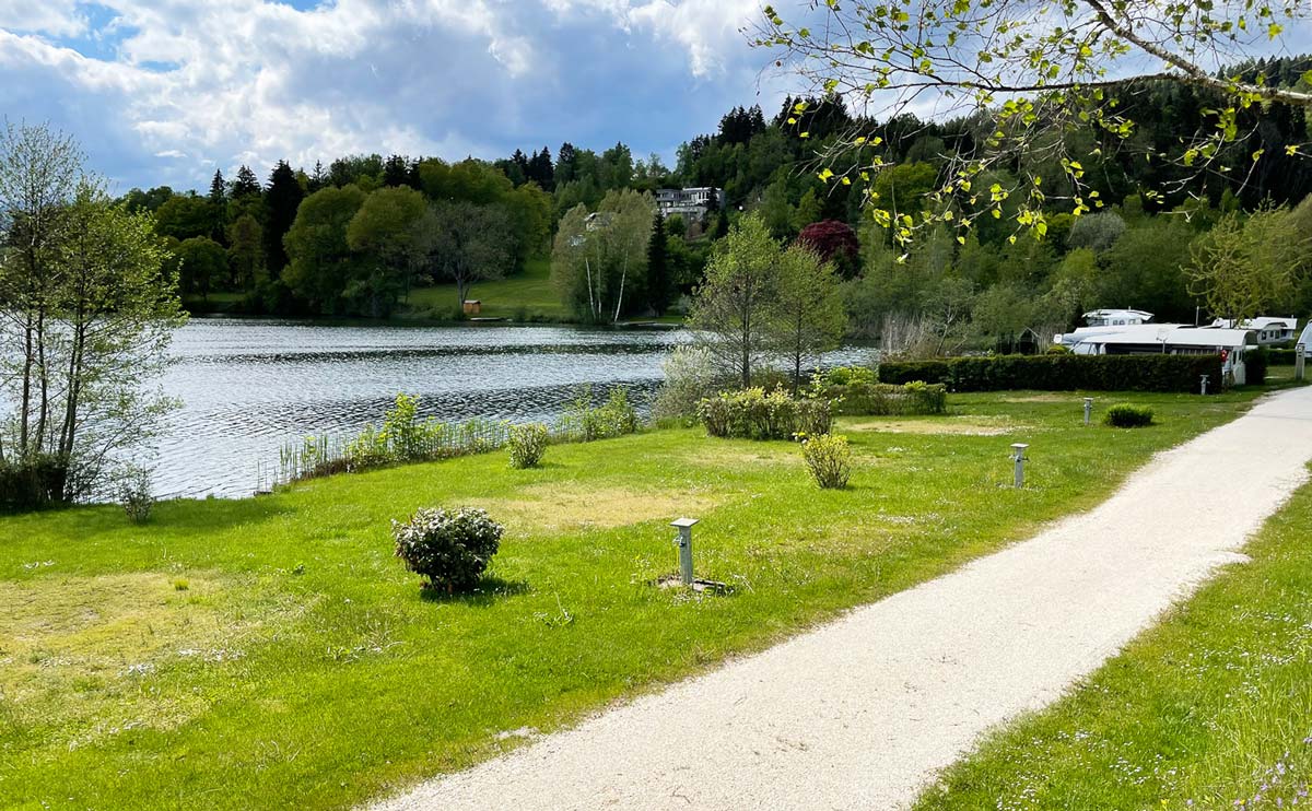 Camping Seewirt Spieß Maltschachersee ©VANLIFE Magazin