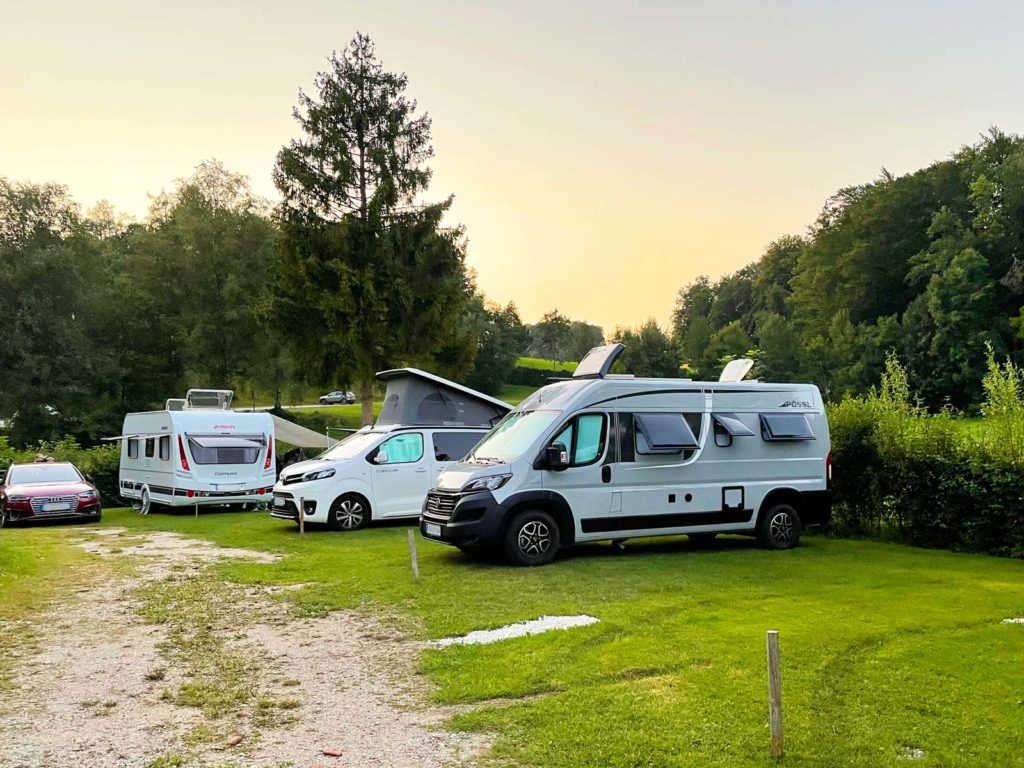 Campingplatz Ibmer See ©VANLIFE Magazin