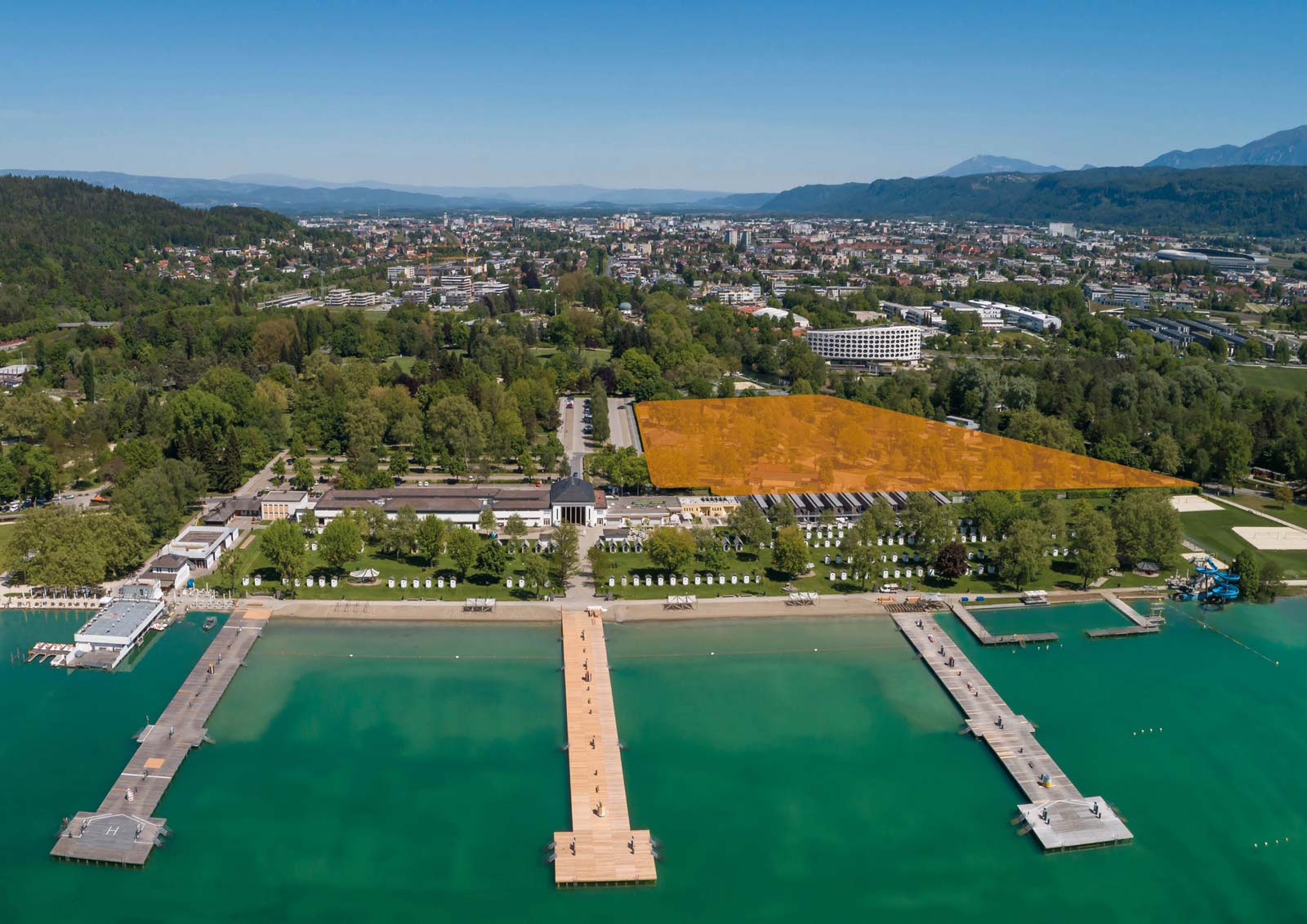 Falkensteiner erhält Zuschlag für den Campingplatz beim Strandbad Klagenfurt