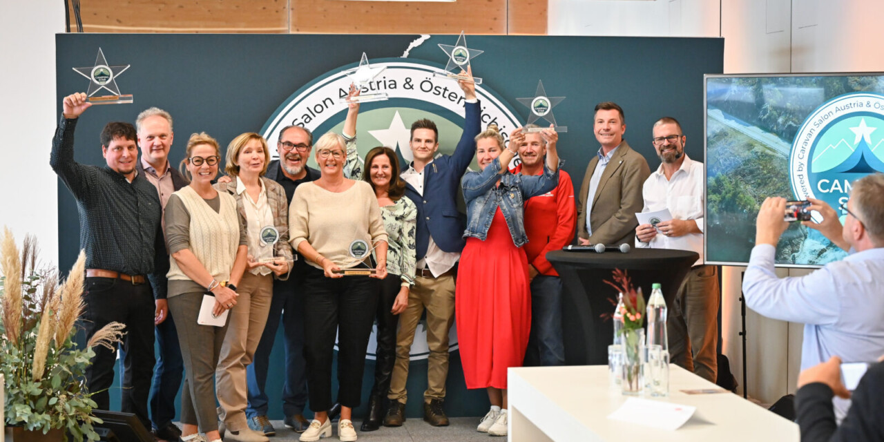 Camping Star 2025: Österreichs beste Campingplätze ausgezeichnet