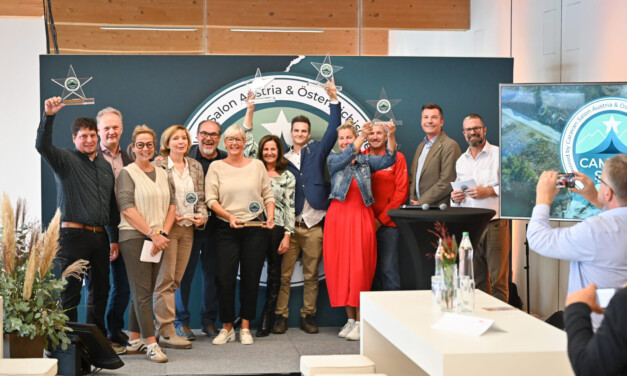 Camping Star 2025: Österreichs beste Campingplätze ausgezeichnet