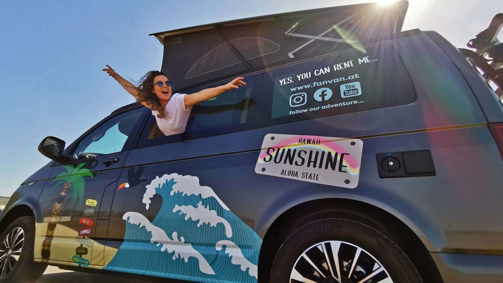 FanVan 150EuroGutschein bei der neuen VanVermietung in Korneuburg