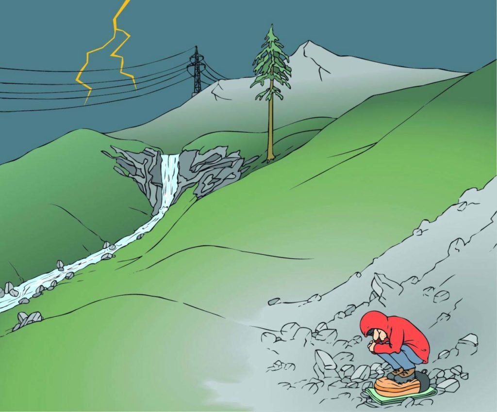 Richtiges Verhalten bei Gewitter am Berg @Georg Sojer | Alpenverein