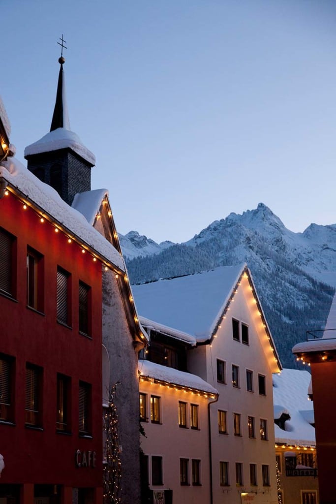 Kirchgasse in Bludenz im Winter ©Bludenz Stadtmarketing | Carola Eugster