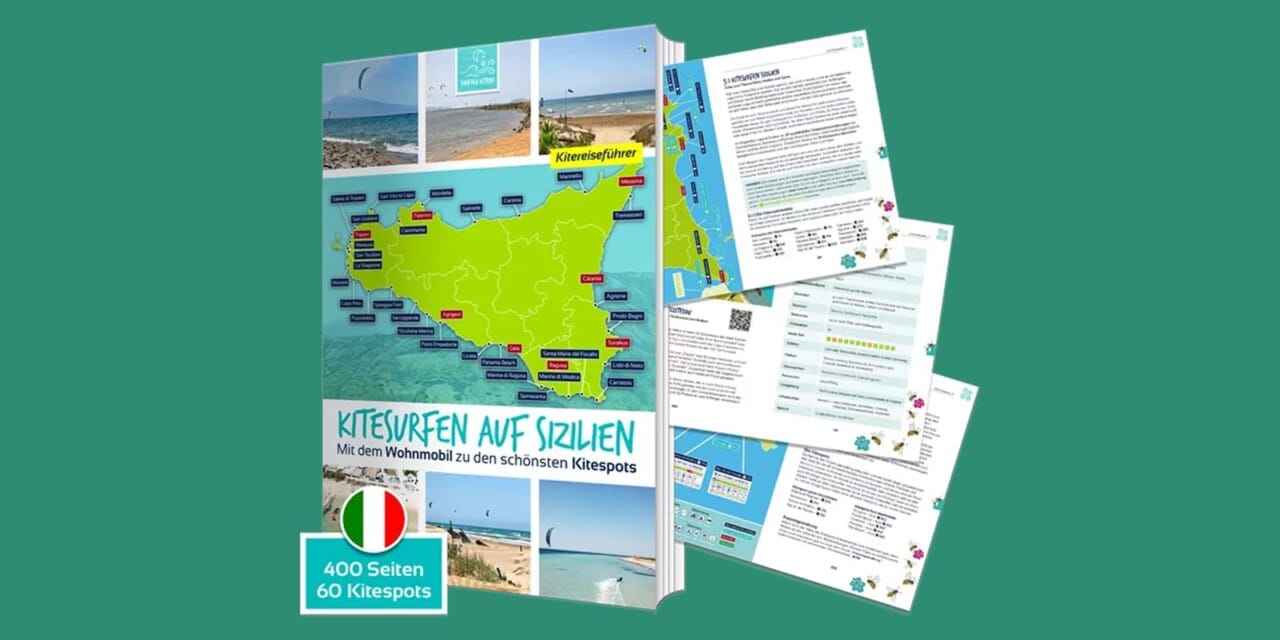 Buchtipp: Kitesurfen auf Sizilien mit dem Wohnmobil