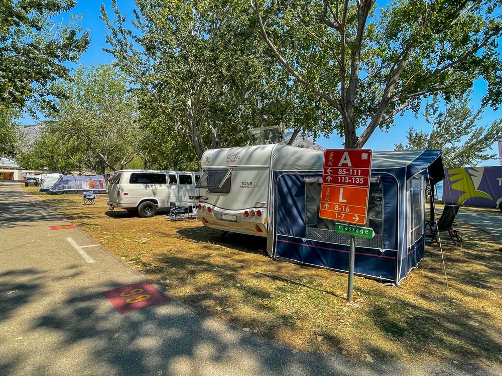 Kamp Galeb, Omiš ©VANLIFE Magazin