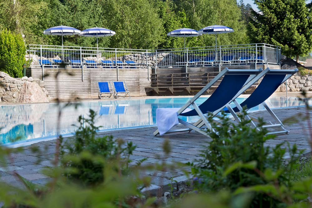 Outdoorpool natürlich Hell