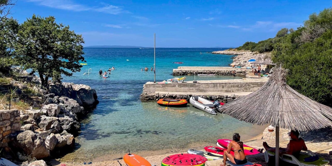 Entzückende Camping-Oase auf der Insel Pag
