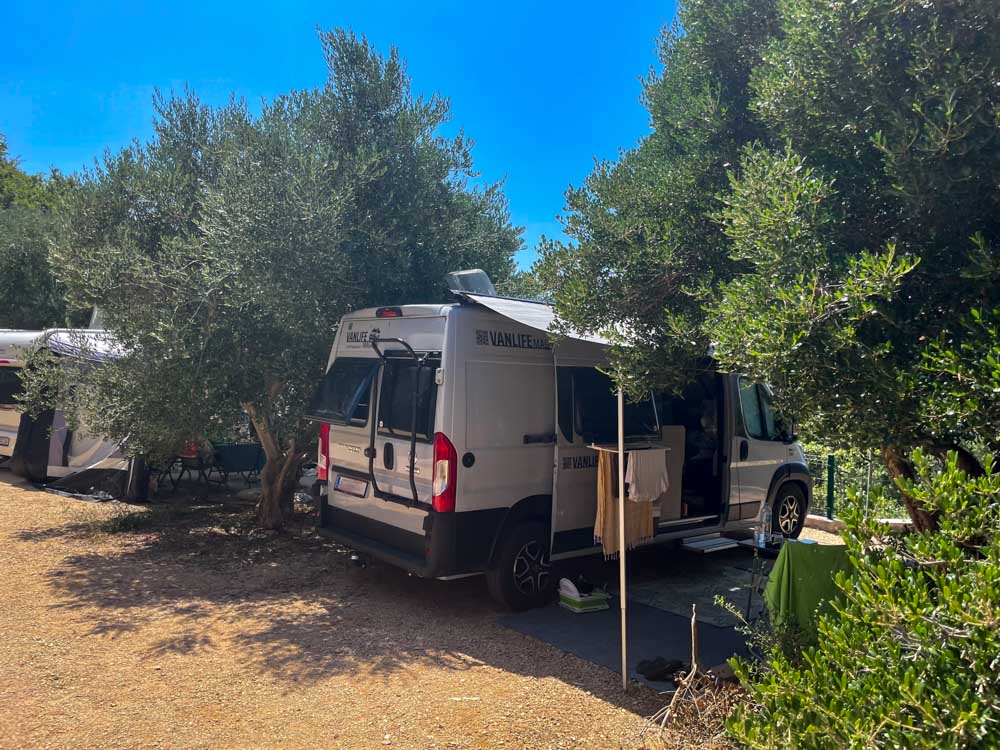 Camping Kanic, Insel Pag