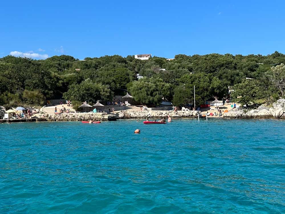 Camping Kanic, Insel Pag