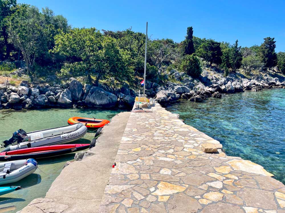 Camping Kanic, Insel Pag