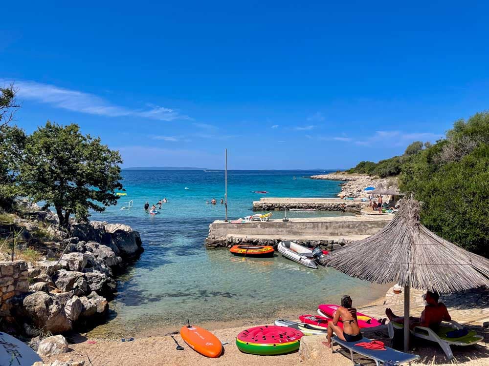 Camping Kanic, Insel Pag