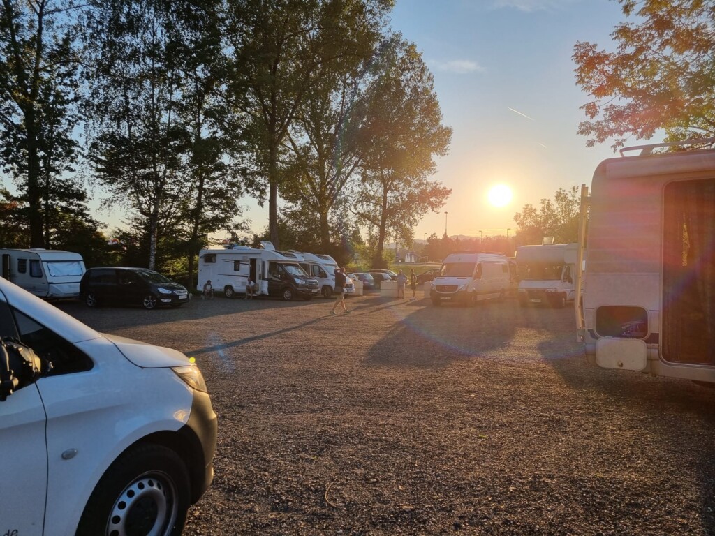 Rast-Parkplatz Pörtschach