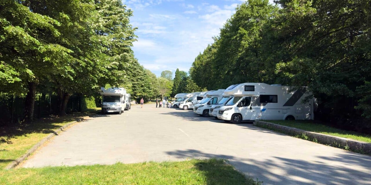Postojna-Höhle: sicherer Stellplatz auf dem Weg in den Süden