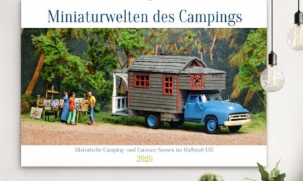Premiere für den ersten Dioramen-Kalender zum Thema Camping