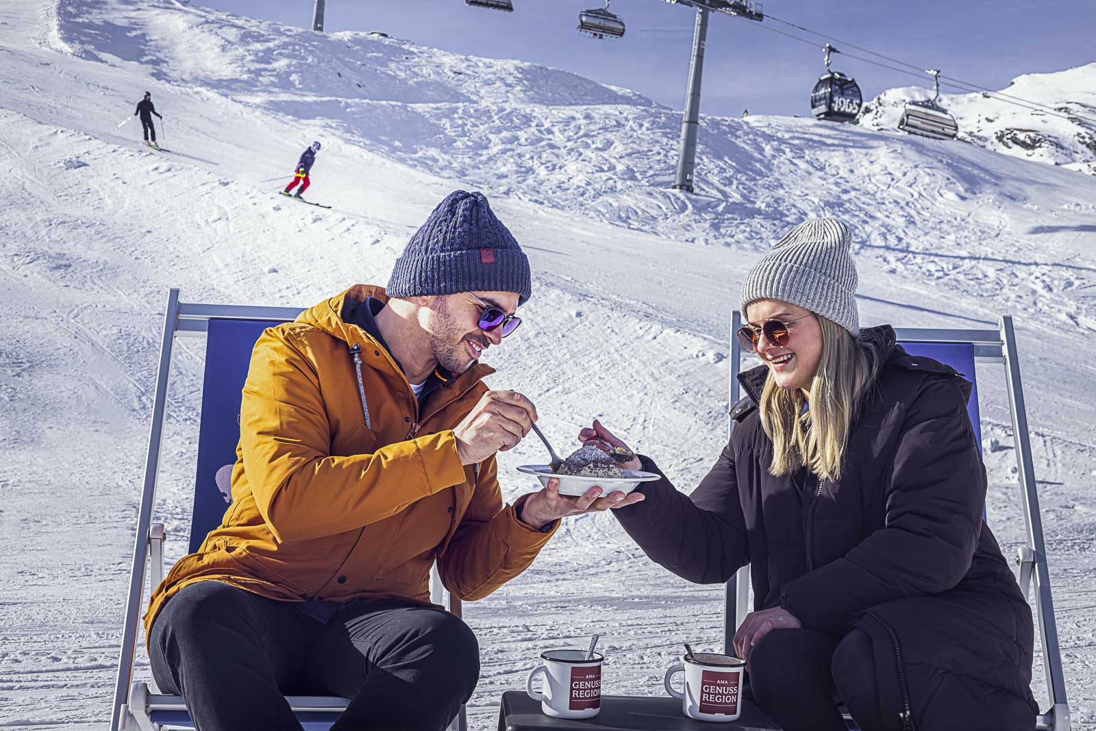Skihütten: Einkehren mit dem AMA GENUSS REGION-Gütesiegel 