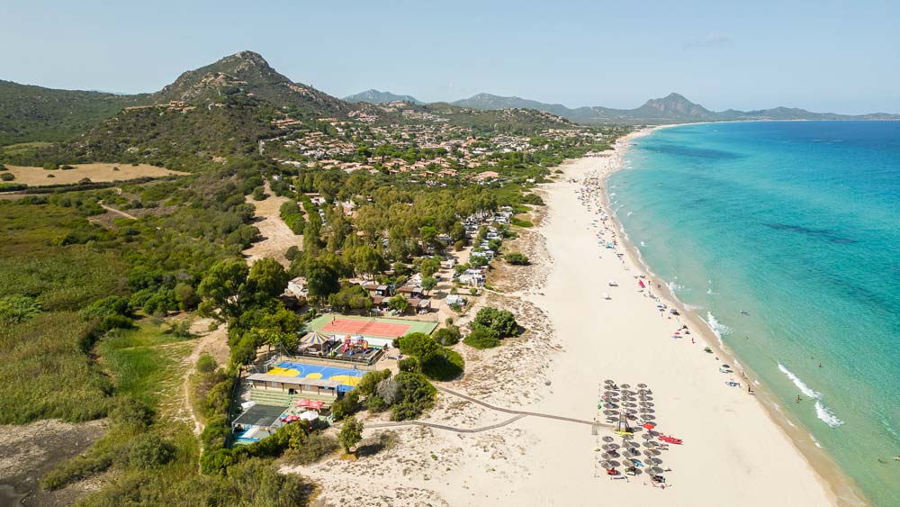 Strand Villaggio Camping Capo Ferrato