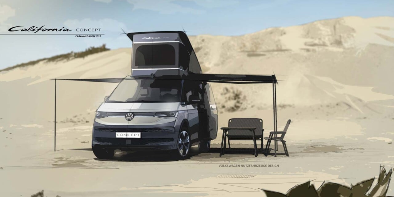 VW präsentiert Studie zum California CONCEPT auf dem Caravan Salon Düsseldorf