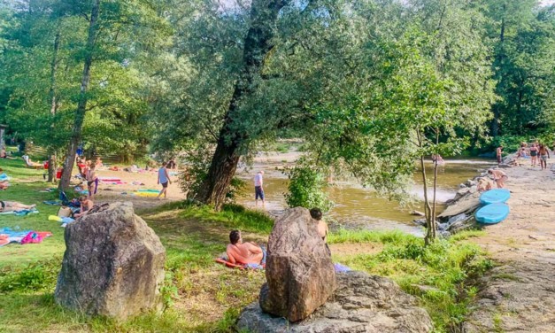 Camping am Fluss: Mikroabenteuer im Sulmbad in der Südsteiermark