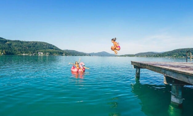 Camping am Wörthersee: zwei Campingplätze, zwei Stellplätze