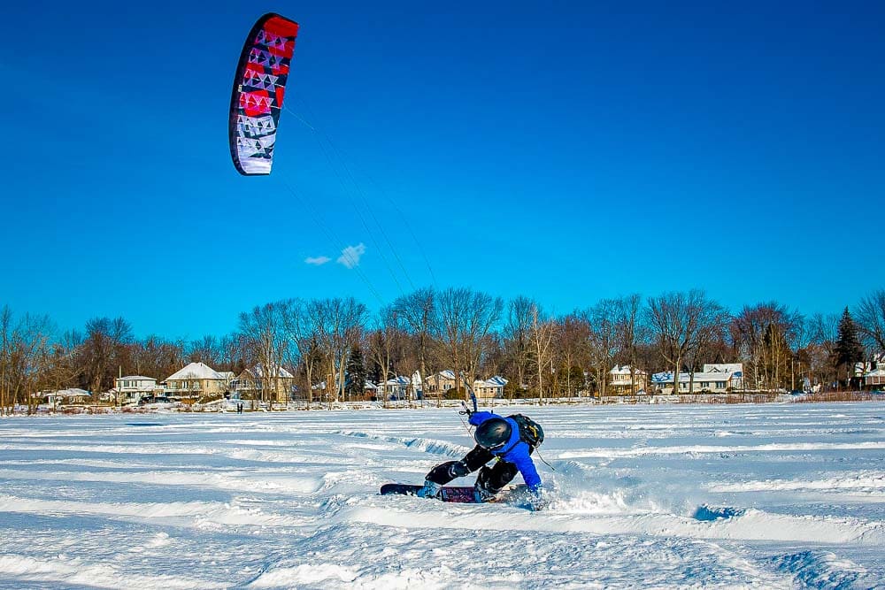 Snowkiting